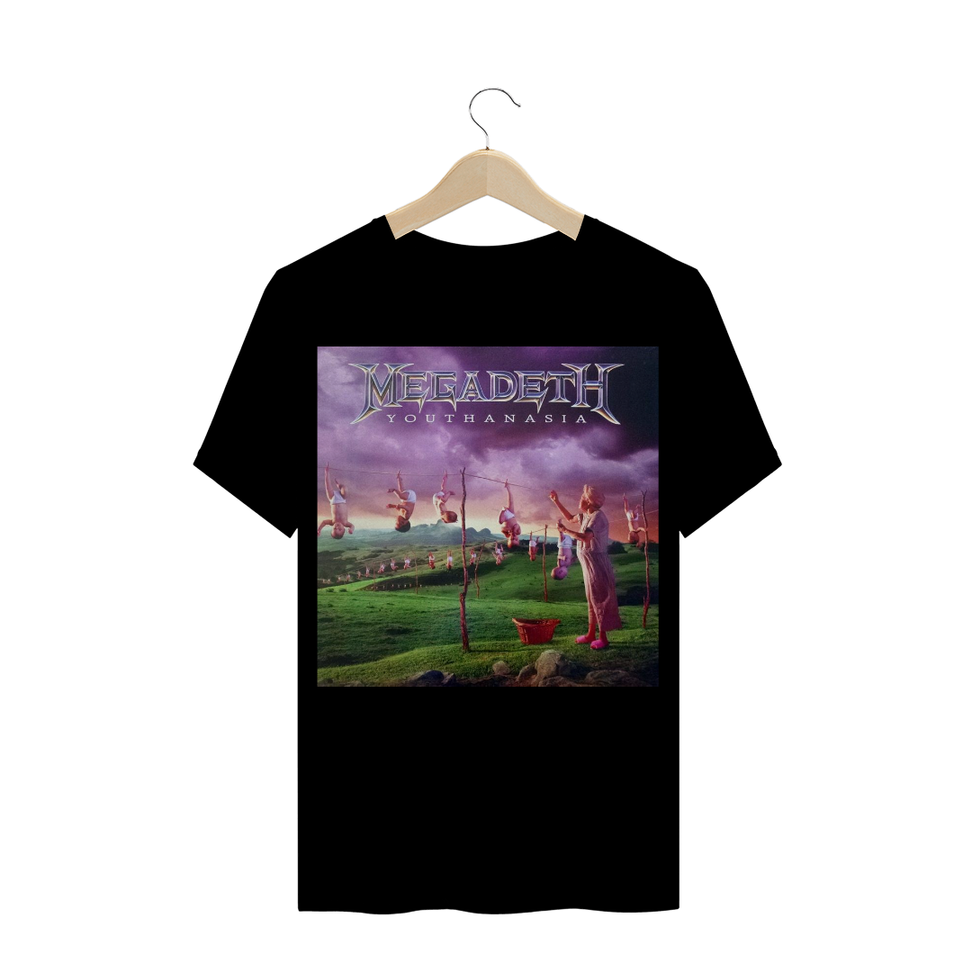 Nome do produto  Camiseta Megadeth Youthanasia