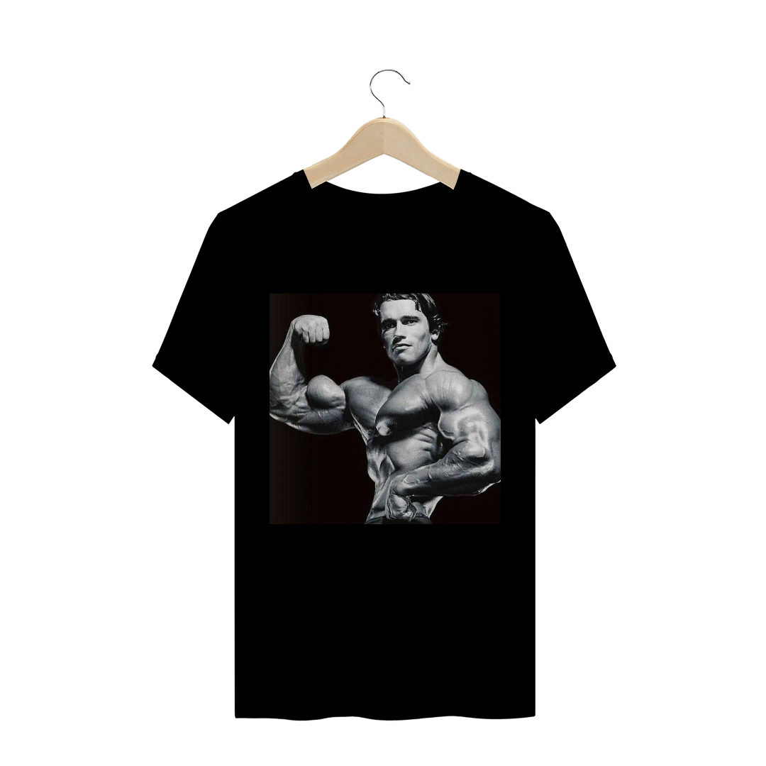 Nome do produto  BraveStrong Camiseta Arnold Schwarzenegger Old School