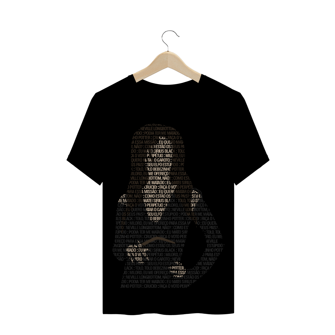 Nome do produto  Camisa Masculina Frases Bellatrix Lestrange