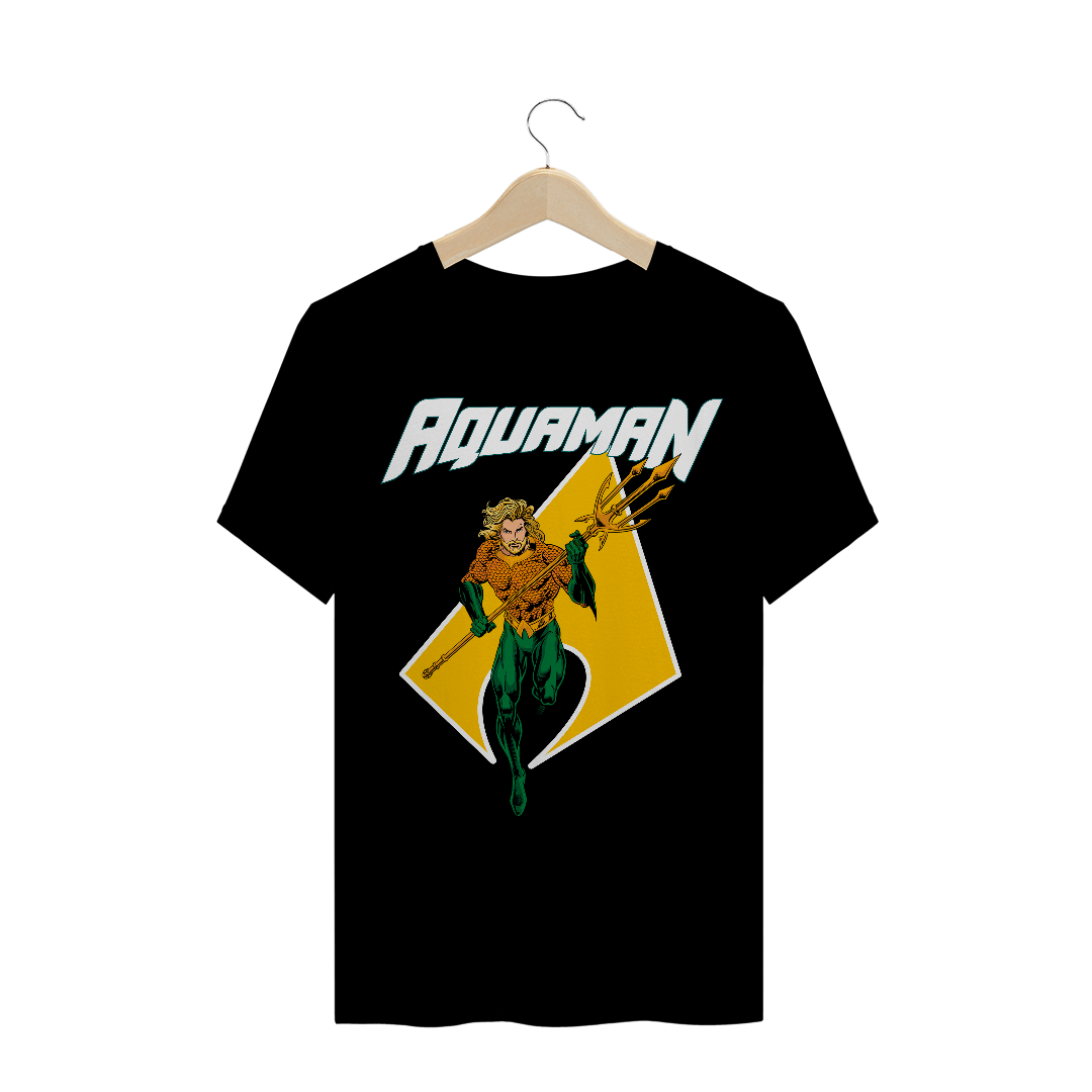 Nome do produto  Camiseta Rei dos Mares Aquaman - Heróis