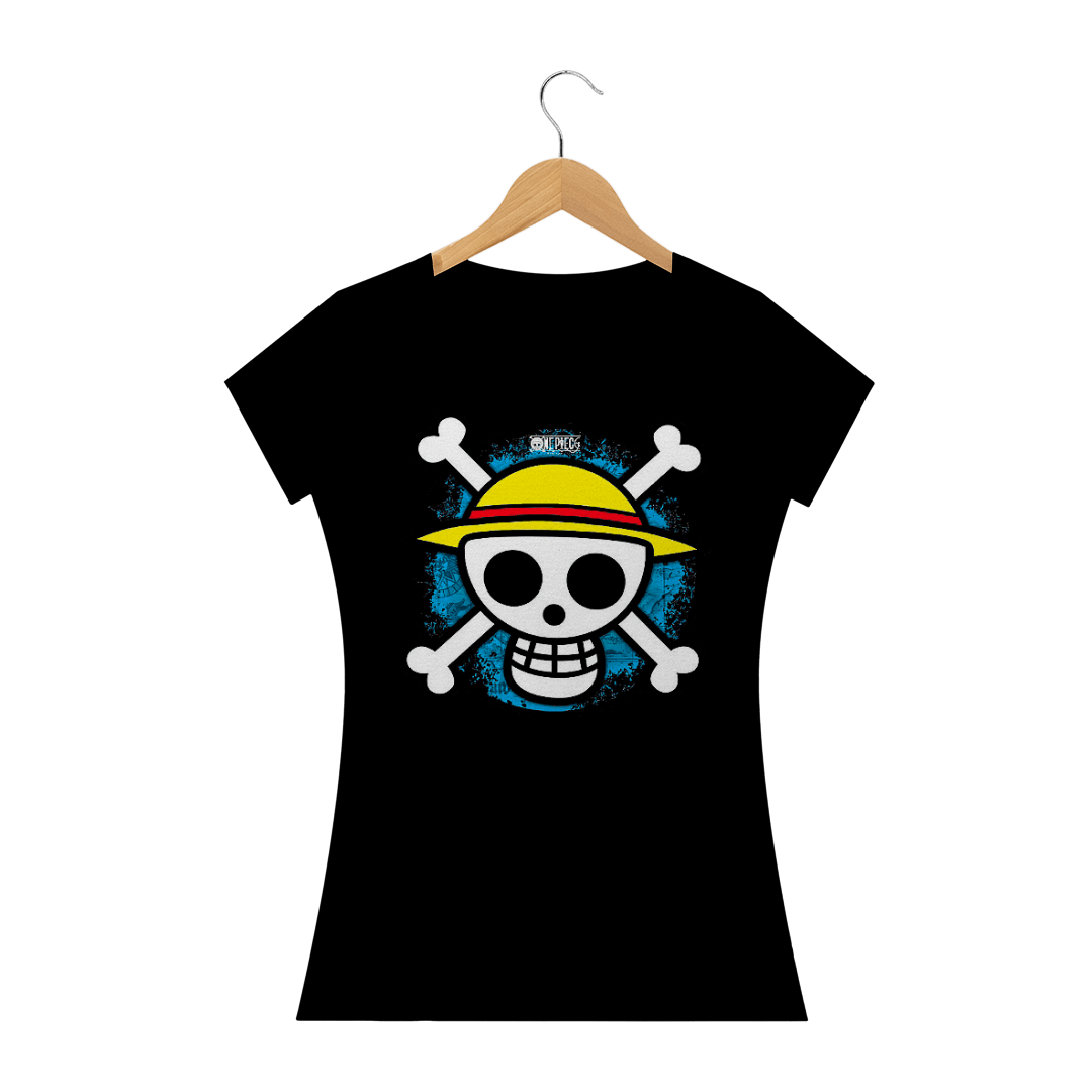 Nome do produto  Camiseta Baby Look Monkey Luffy - Cartoons