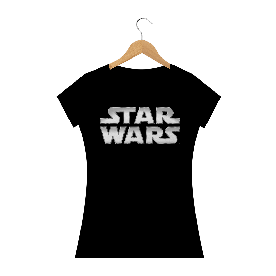 Nome do produto  Camiseta Baby Look Star Wars - Filmes/Séries TV