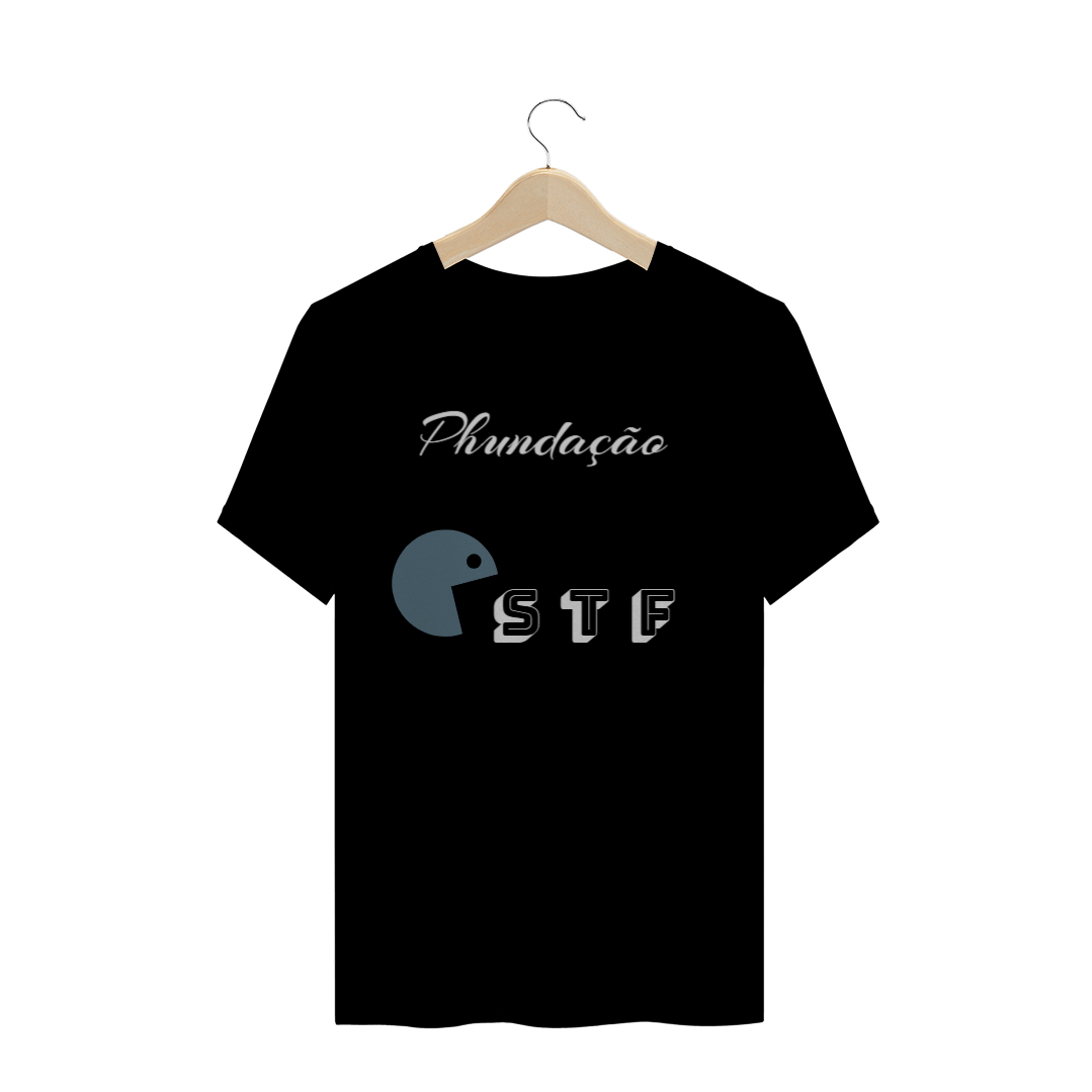 Nome do produto  T-shirt Plus Size - Phundação papa STF