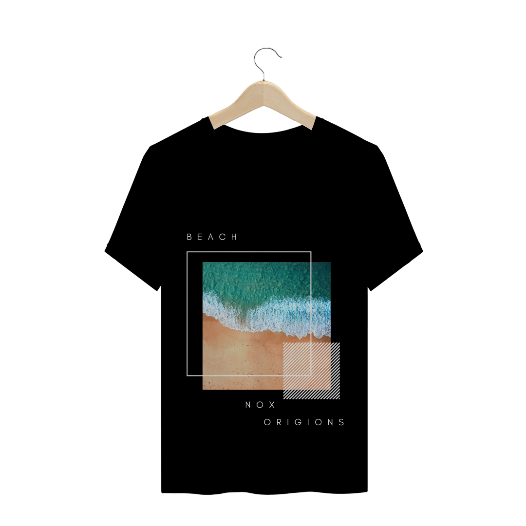 Nome do produto  Camiseta Masculina Quality Black, Beach - Nox