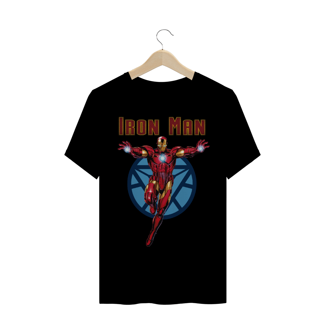 Nome do produto  Camiseta Iron Man - Heróis