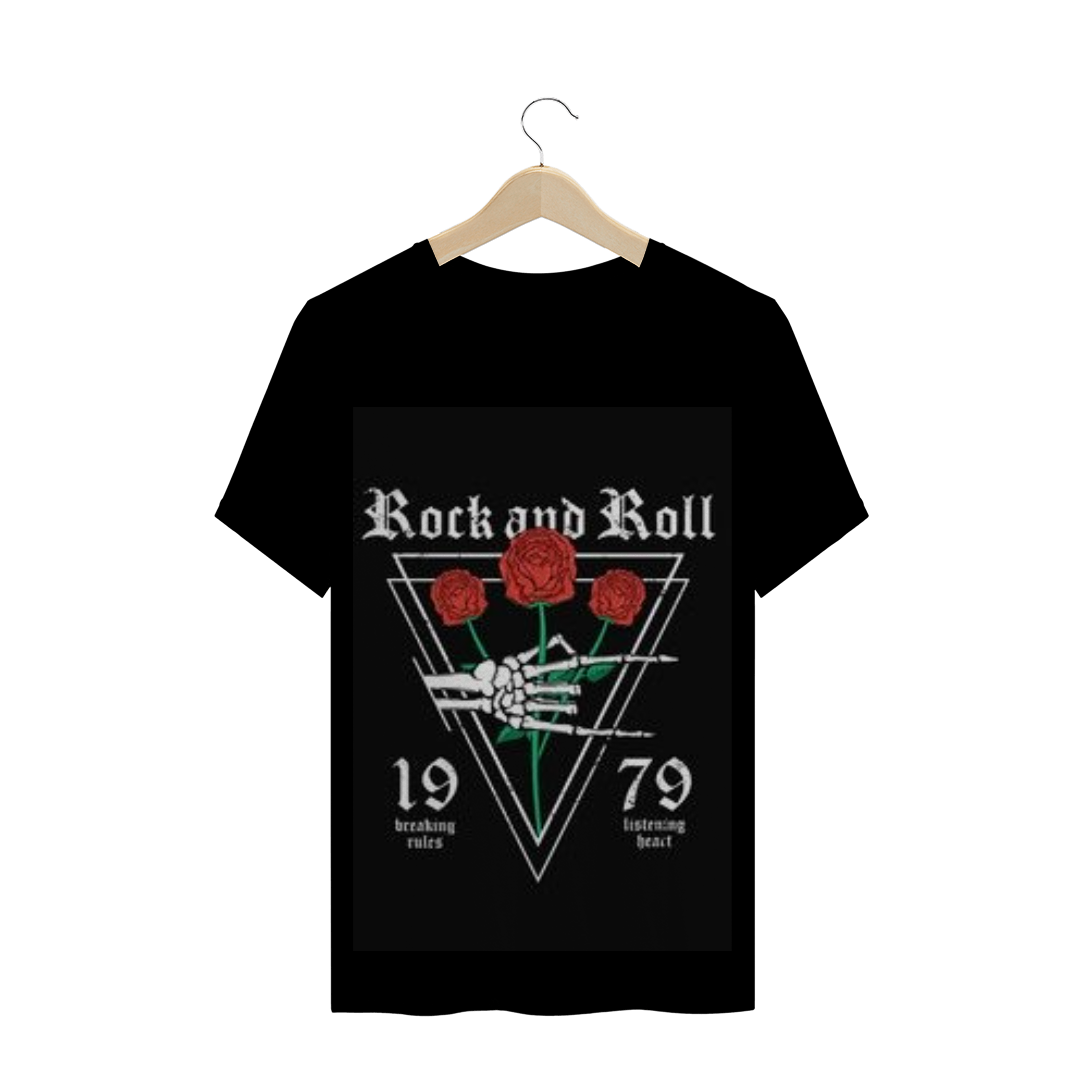 Nome do produto  Camisa Rock and Roll 