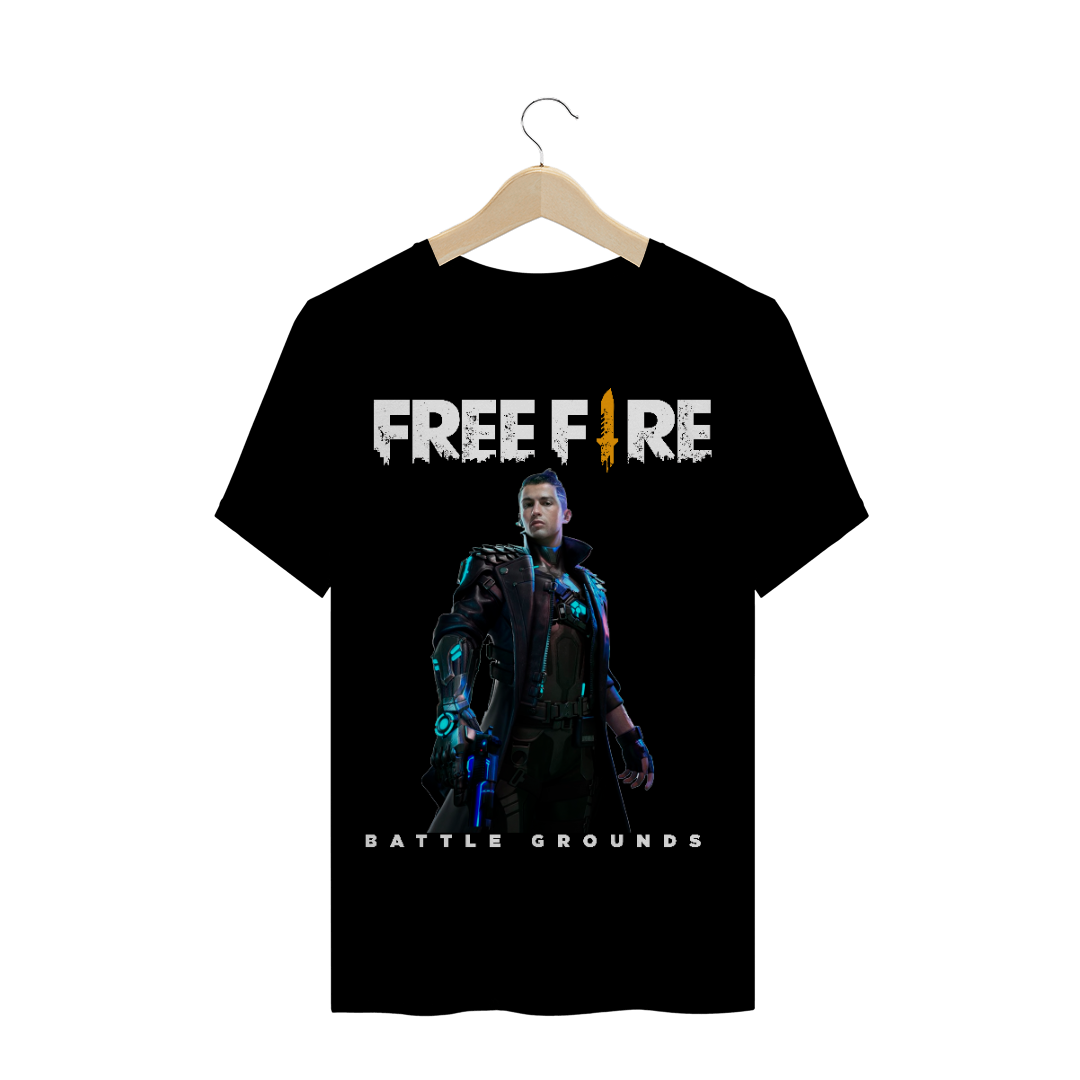 Nome do produto  Camiseta Free fire CR7 Adulto