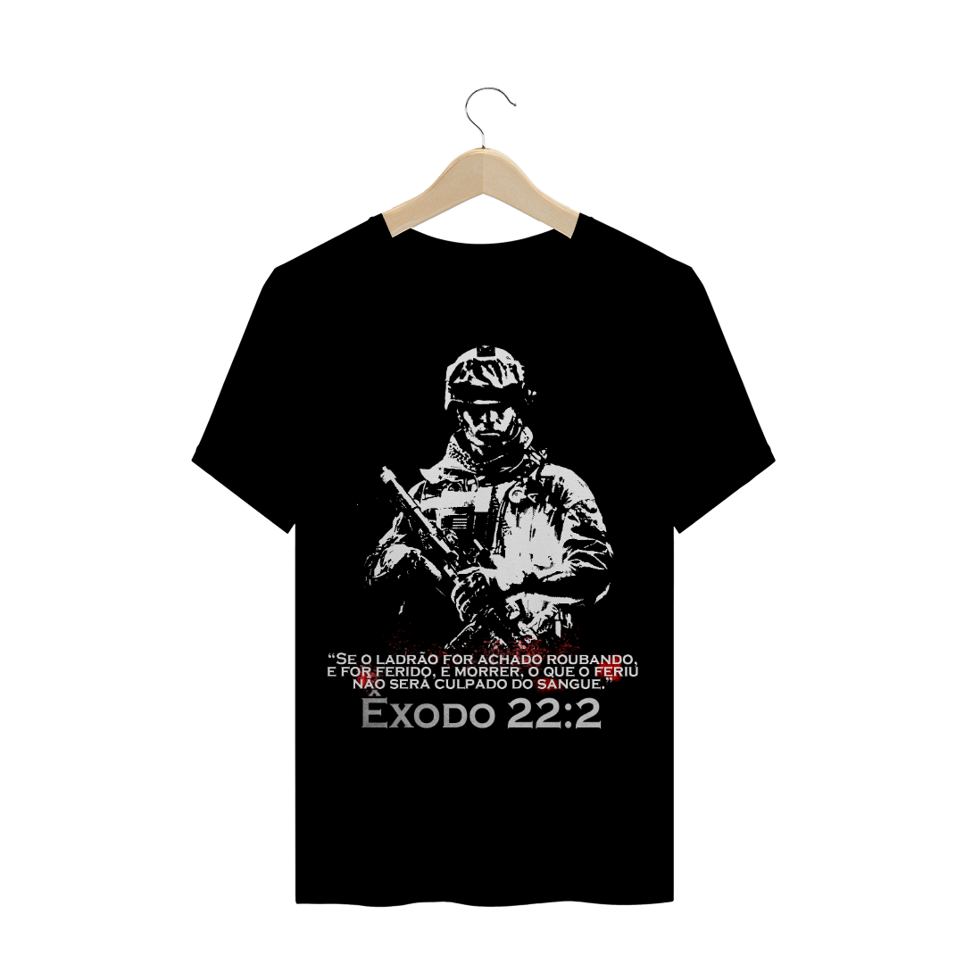 Nome do produto  T-SHIRT SOLDADO ÊXODO 22