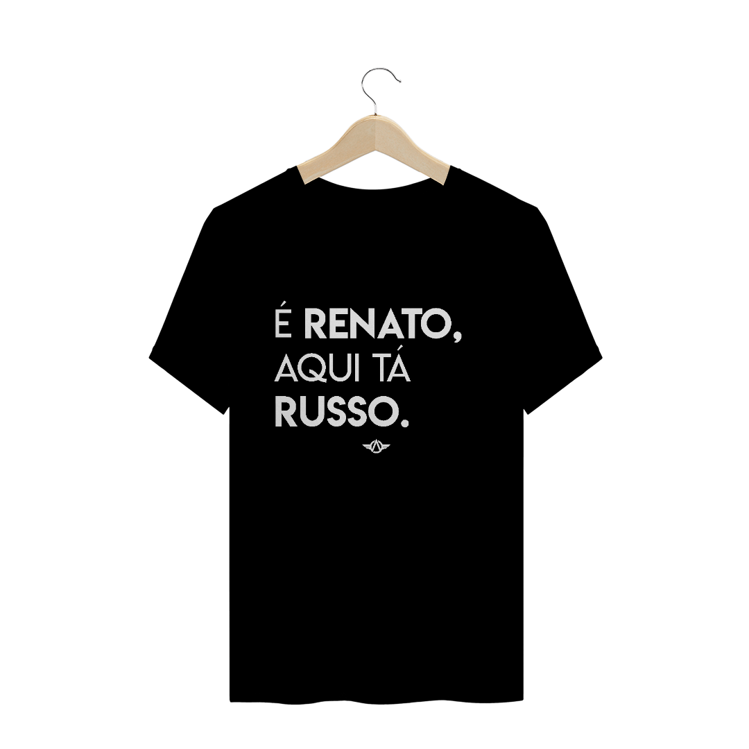 Camiseta Premium Preta_Ta Russo_Masculina
