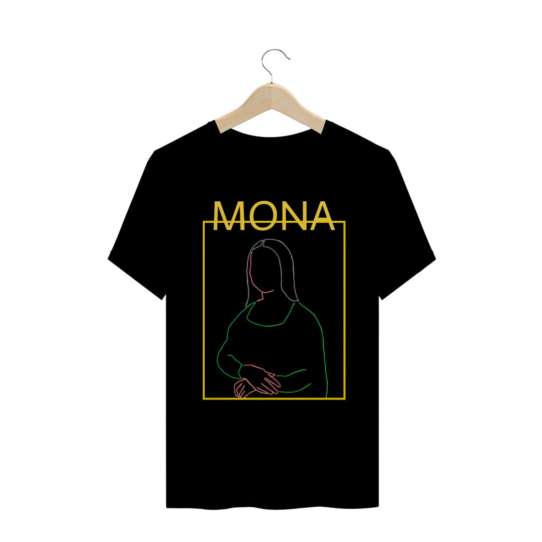 Nome do produto  Camisa - Mona (Monalisa)