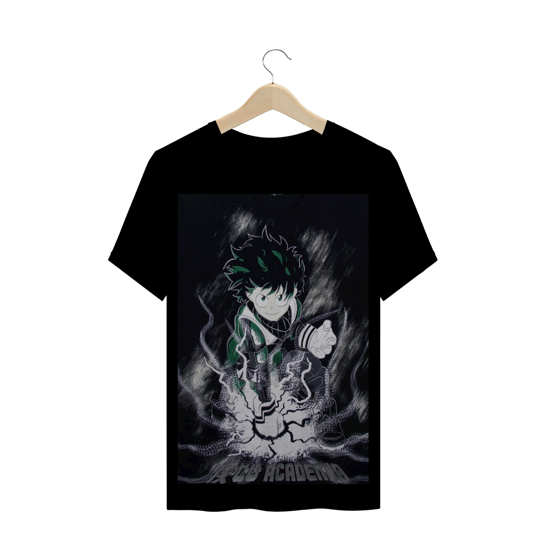 Nome do produto  camiseta masculina Deku My hero academia mangá