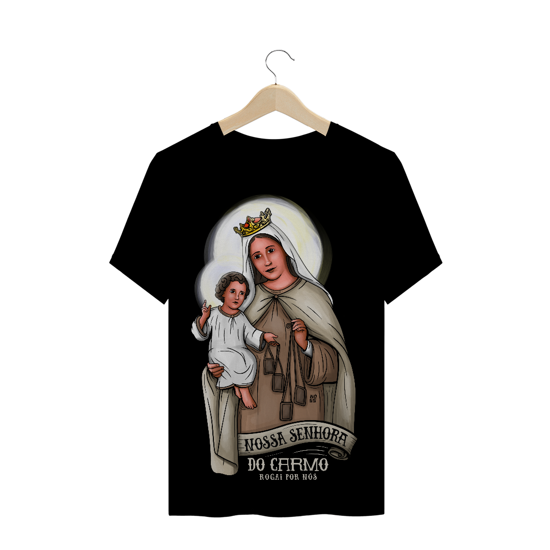 Nome do produto  T-Shirt Plus Size  Nossa Senhora do Carmo