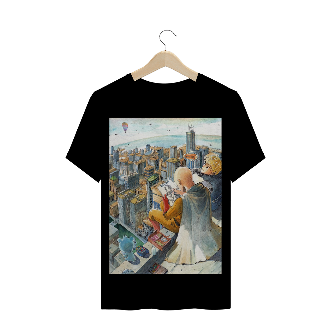 Nome do produto  camiseta masculina One-punch man mangá