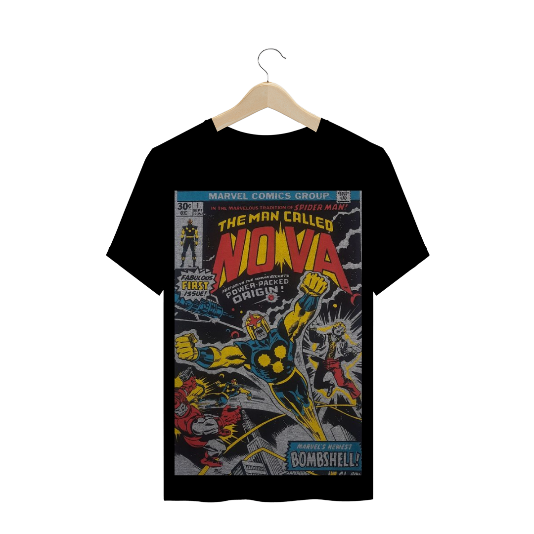 Nome do produto  camiseta masculina Nova Marvel