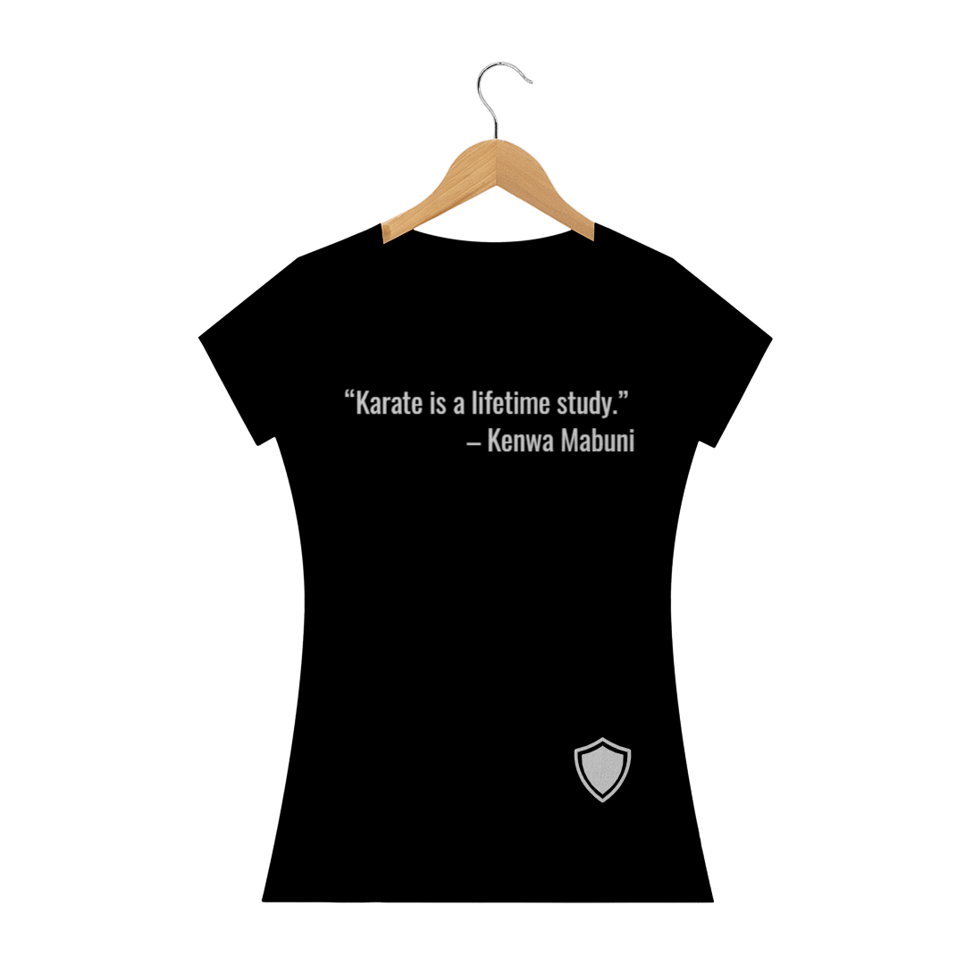 Nome do produto  Baby Look Frases do Karate 2