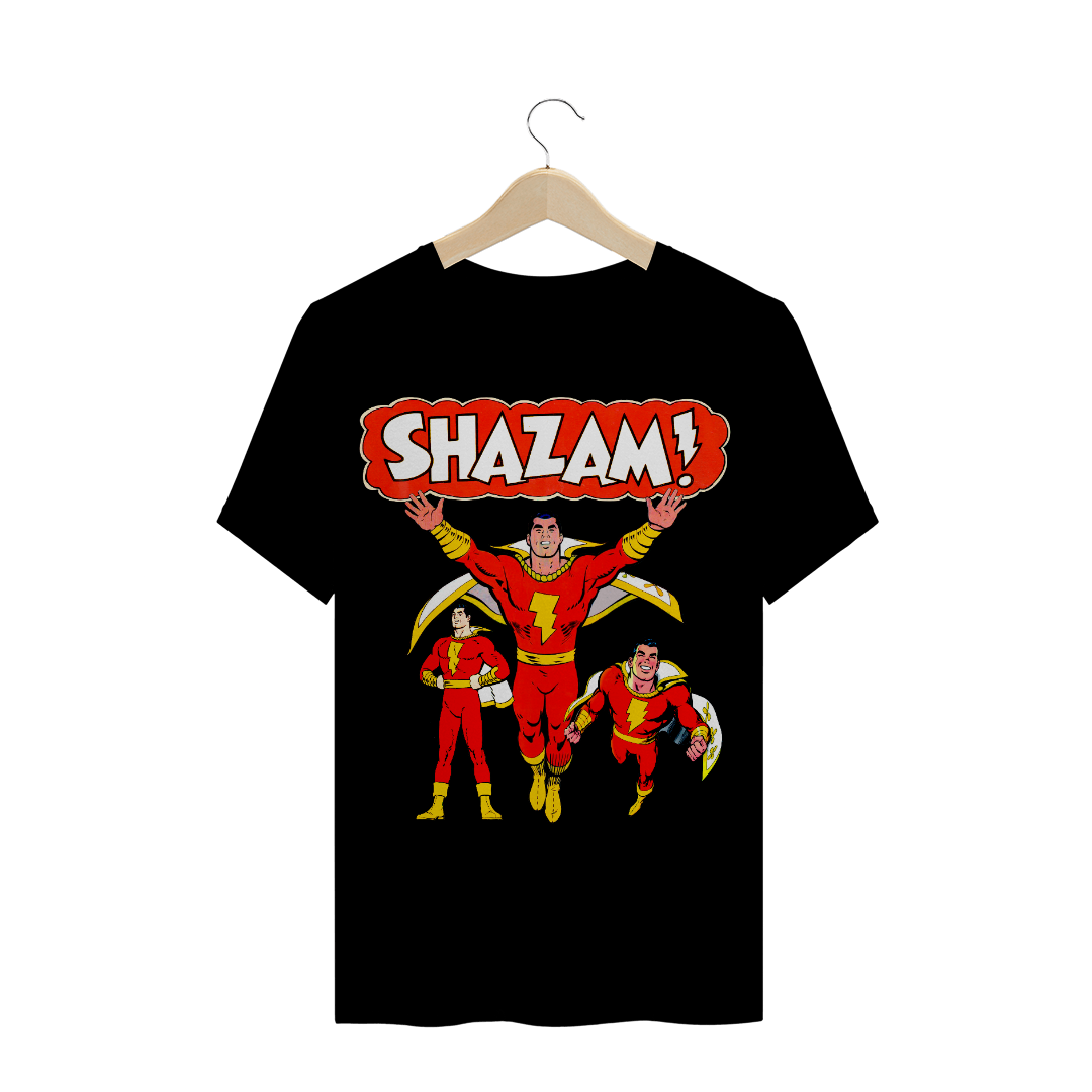 Nome do produto  Camiseta Shazaaaam! - Heróis