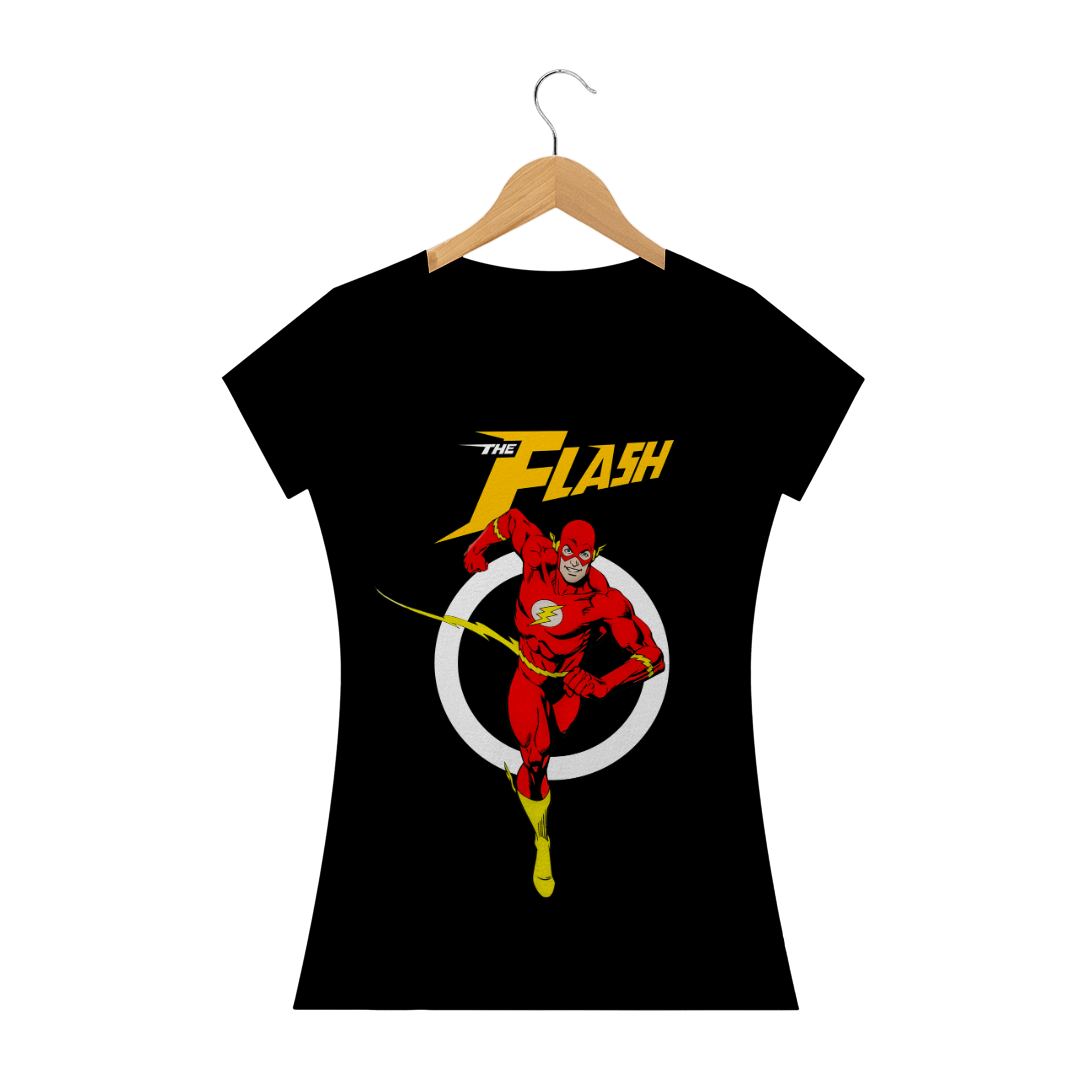Nome do produto  Baby Look The Flash Wally West - Heróis