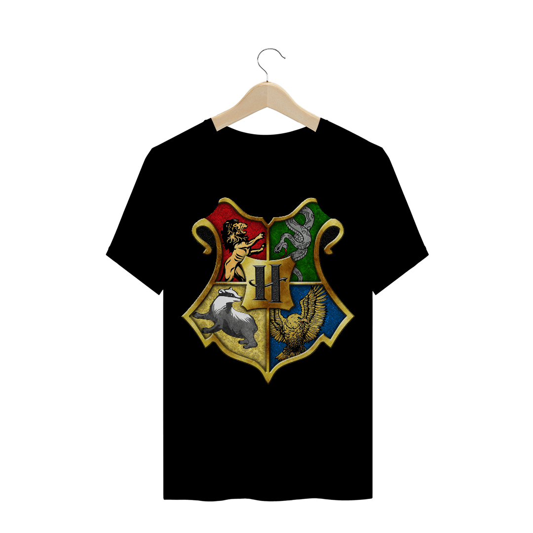 Nome do produto  Camiseta HP Houses - Filmes/Séries TV