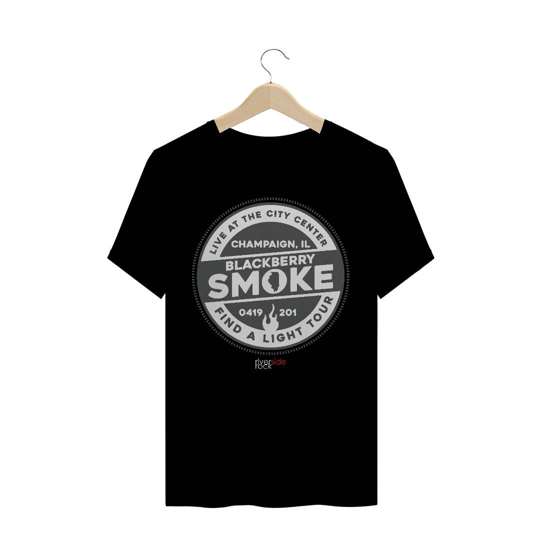 Nome do produto  T-Shirt Quality Blackberry Smoke I Preta