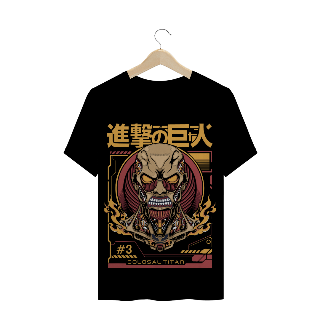 Nome do produto  Camisete Shingeki no Kyojin  Titan colossal 