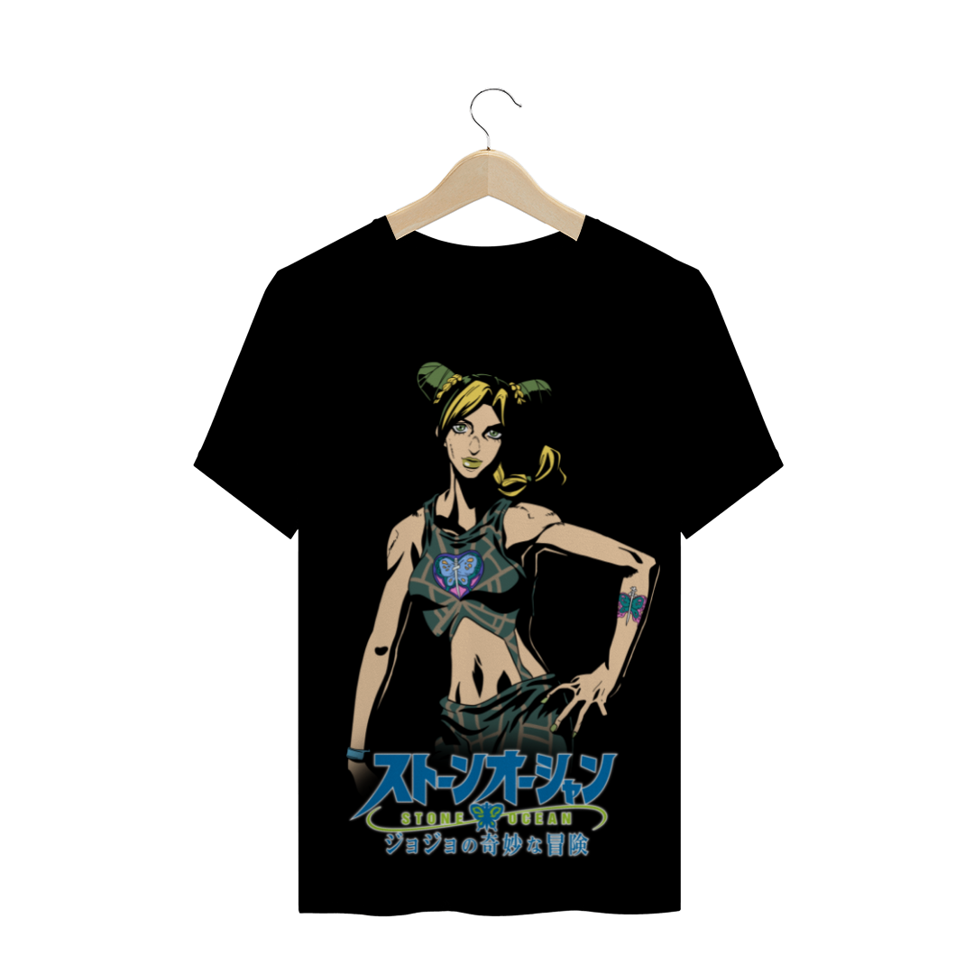 Nome do produto  Camiseta Jolyne Cujoh - JoJo's Bizarre Adventure Part 6: Stone Ocean