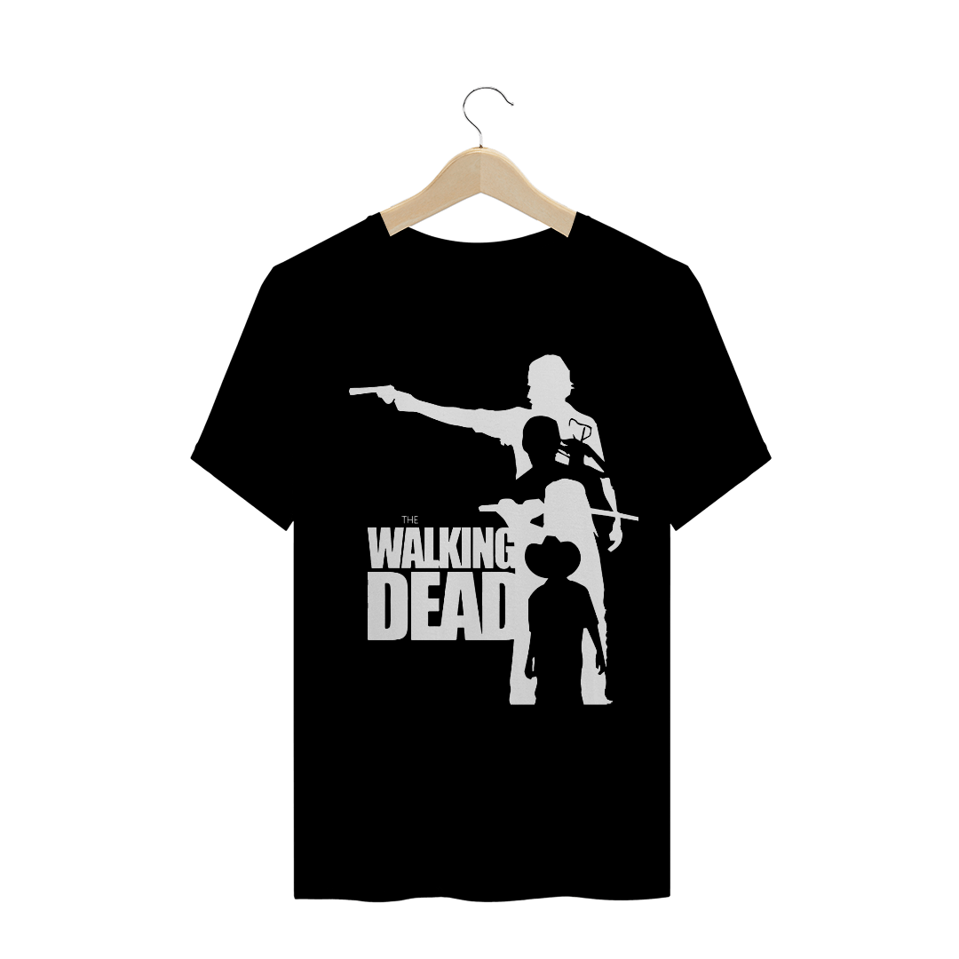 Nome do produto  Blusa The Walking Dead Silhuetas (branca)
