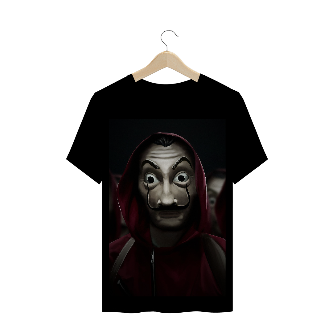 Nome do produto  CAMISETA LA CASA DE PAPEL LUXO