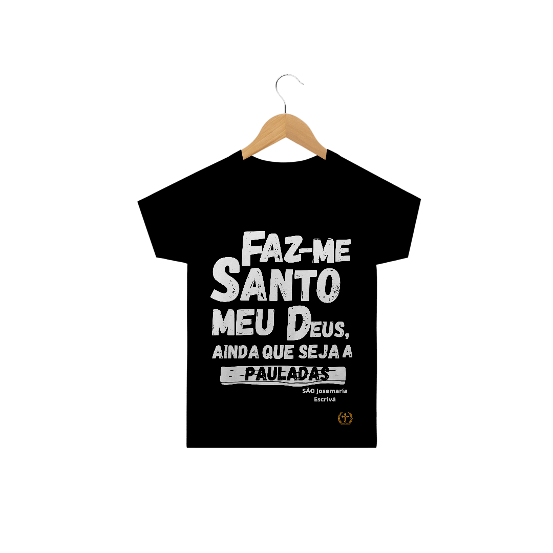 Nome do produto  Infantil Faz-me Santo Branco 