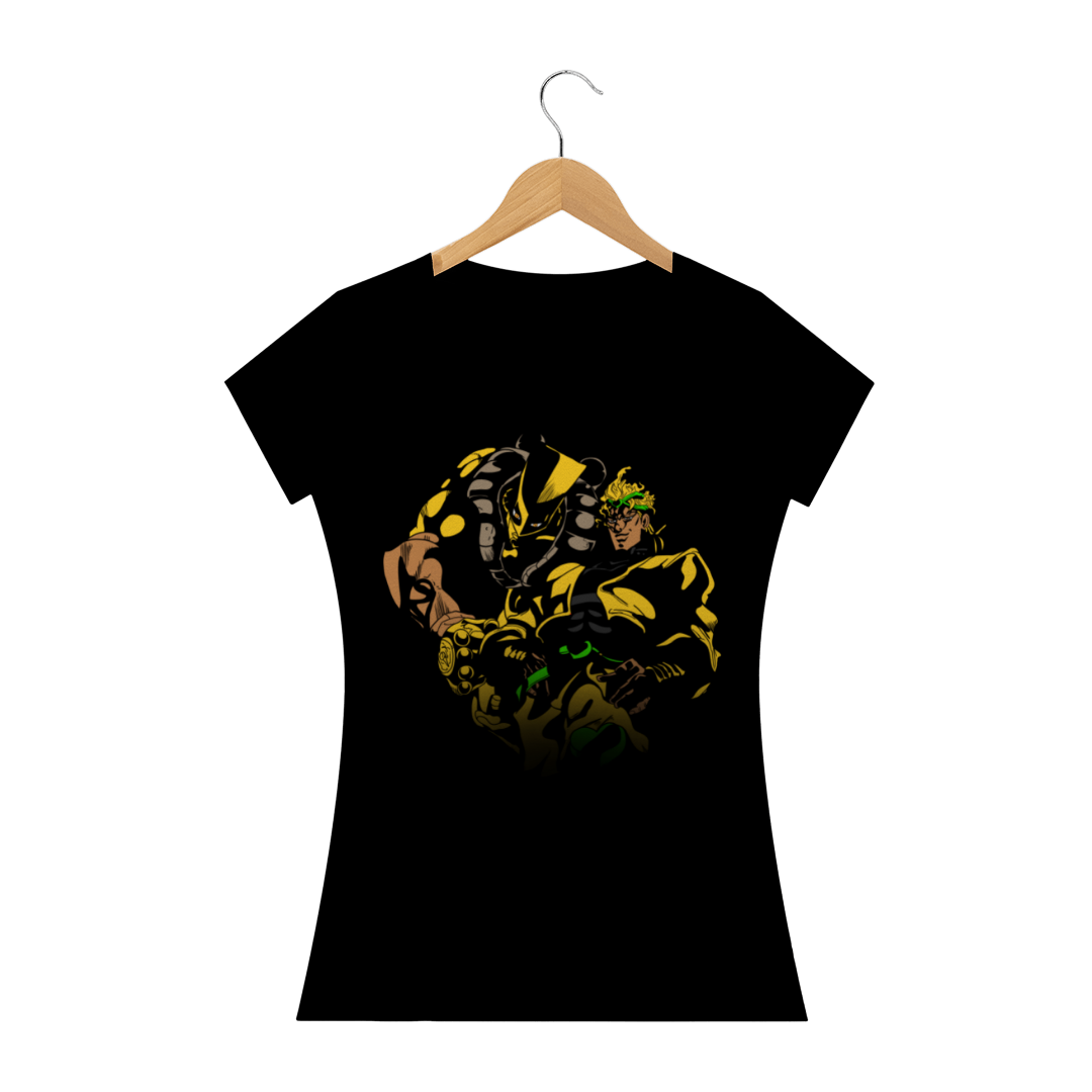Nome do produto  Camiseta Feminina Dio JoJo - JoJo's Bizarre Adventure Part 3: Stardust Crusaders