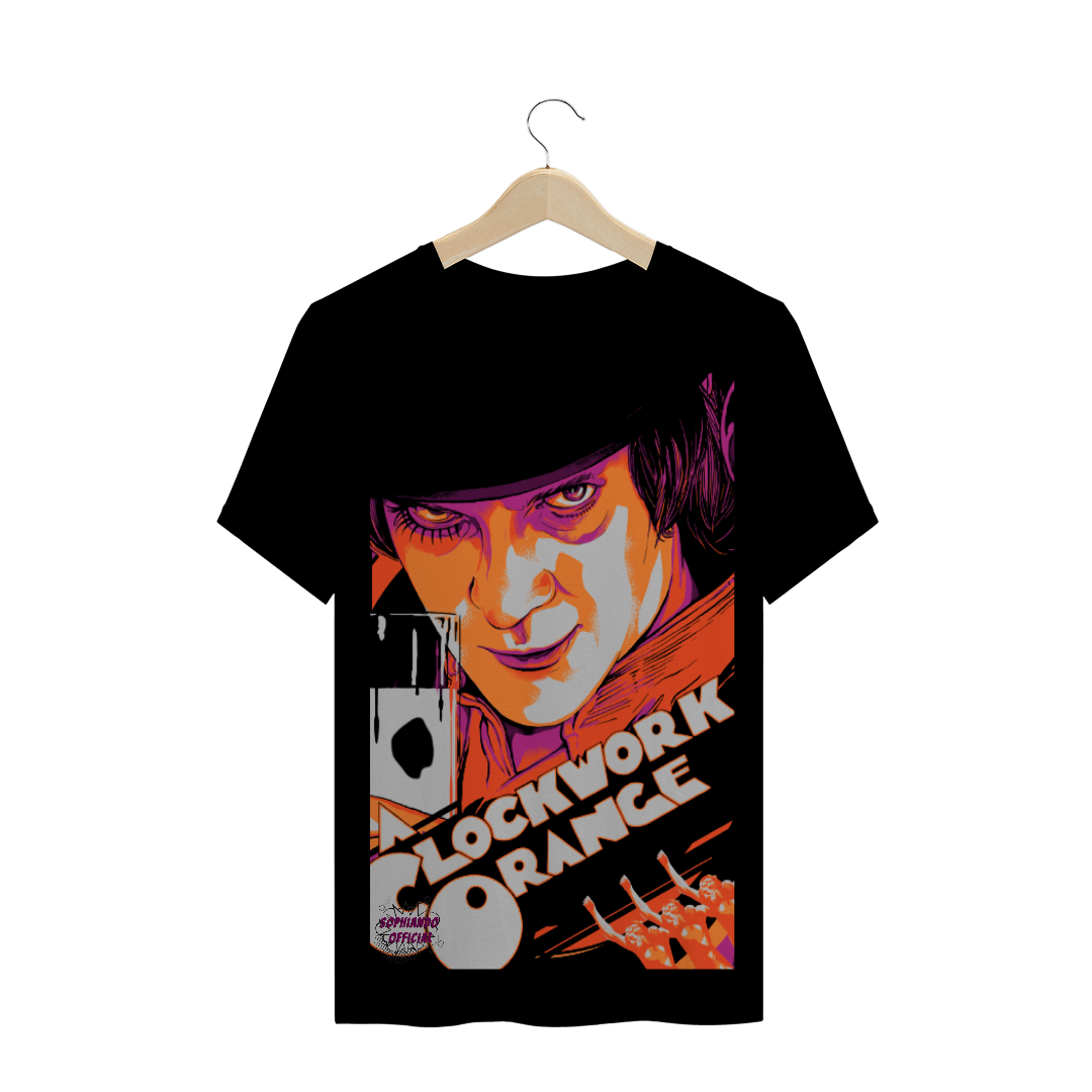 Nome do produto  Laranja Mecânica! Camisa Plus Size 