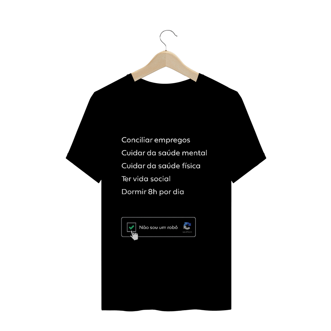 Nome do produto  camiseta unissex - não sou um robô
