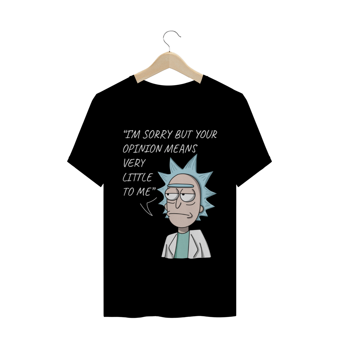 Nome do produto  Rick - Camiseta