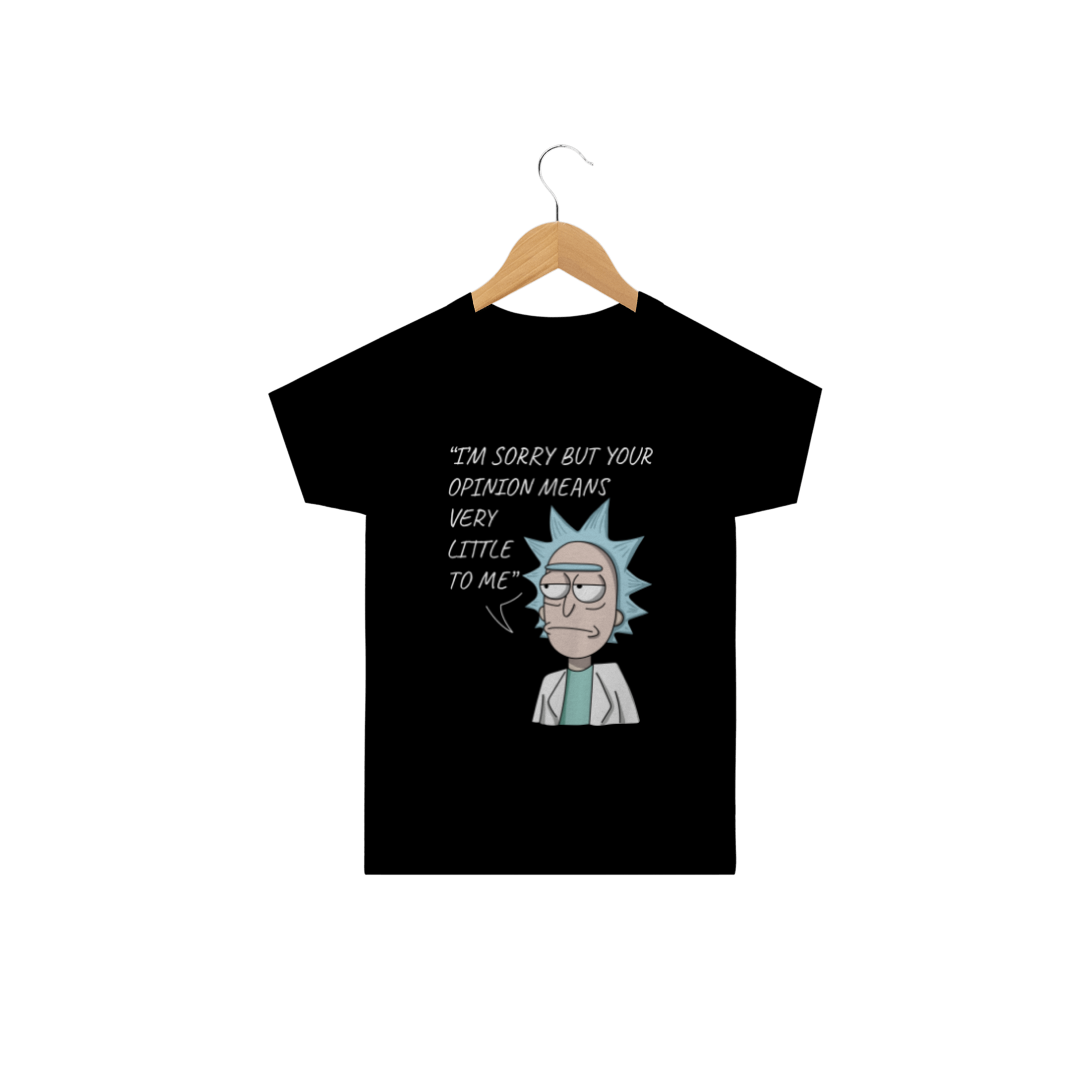 Nome do produto  Rick - Camiseta Infantil