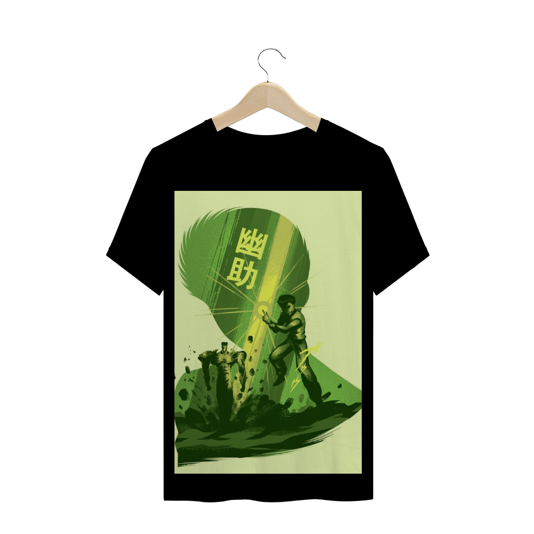 Nome do produto  camiseta masculina Yu yu hakusho - Yusuke vs Toguro