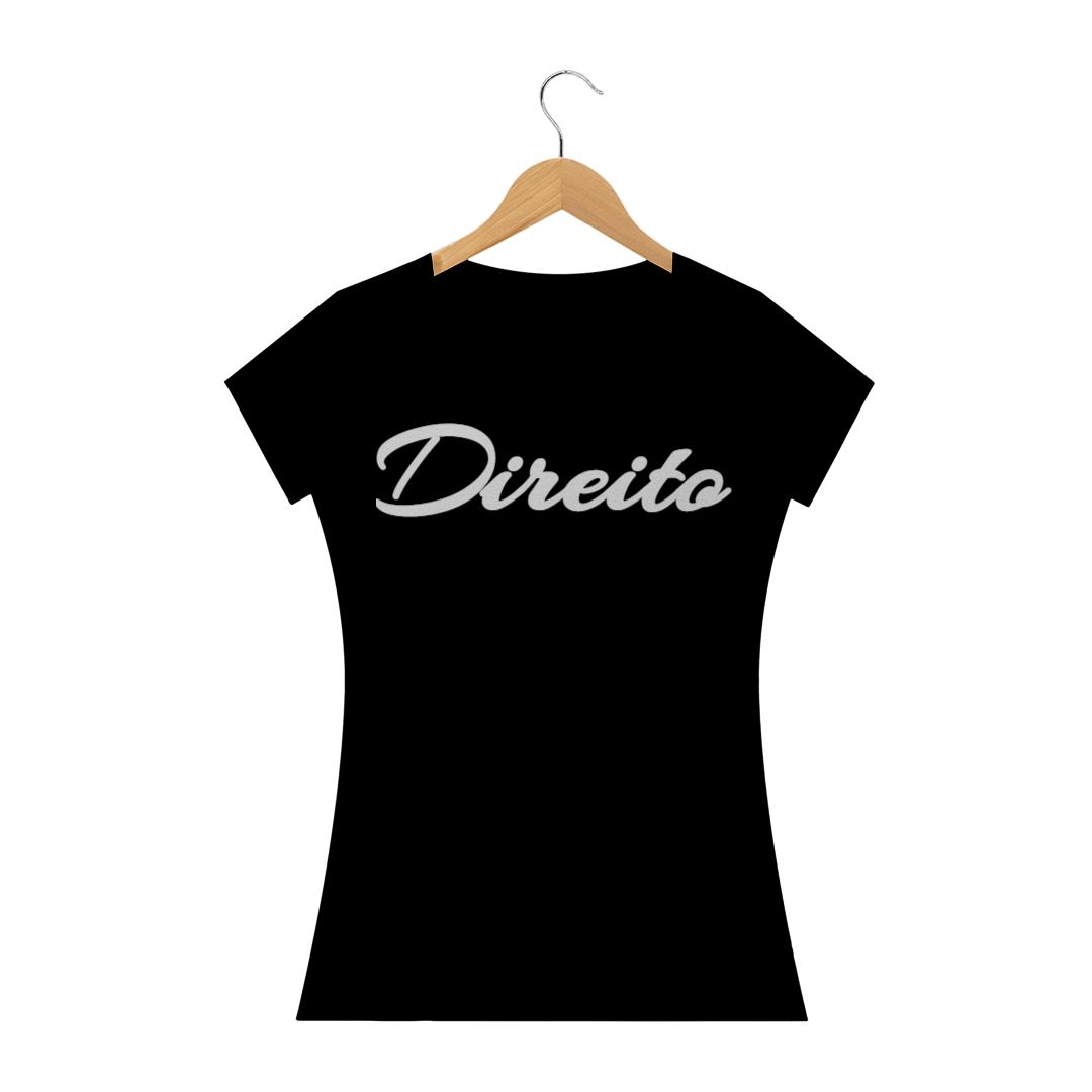 Nome do produto  camisa feminina curso de direito