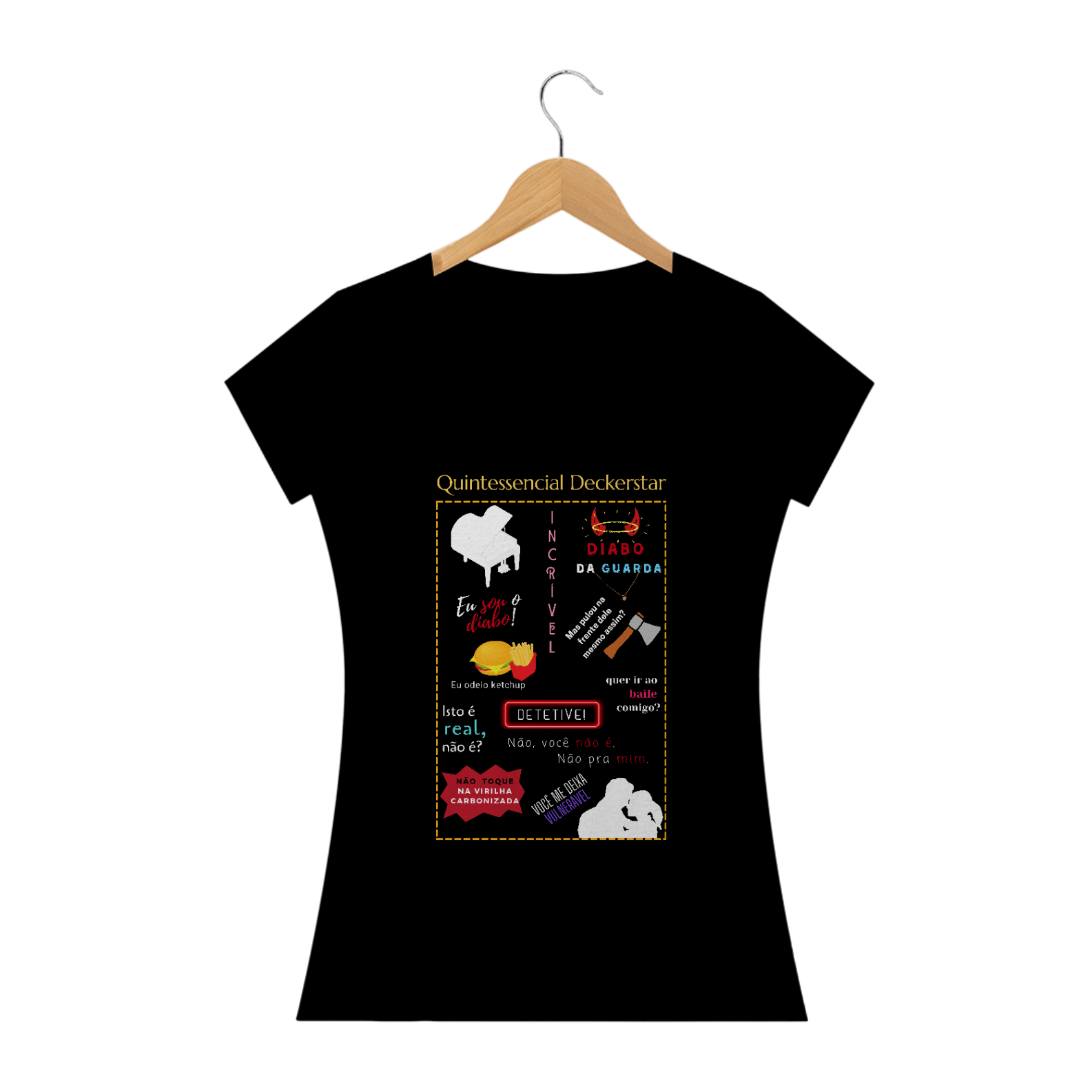 Nome do produto  Séries - Lucifer 5 (Baby Look)