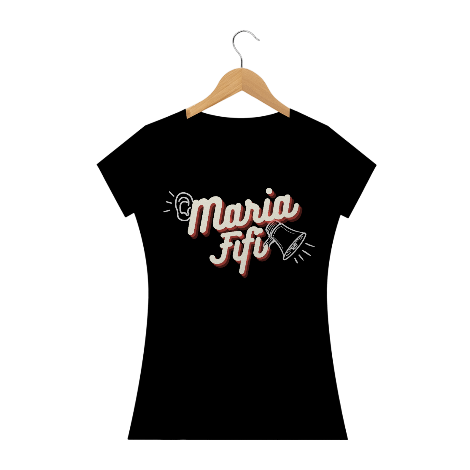 Nome do produto: Camiseta Maria Fifi (Baby Look)