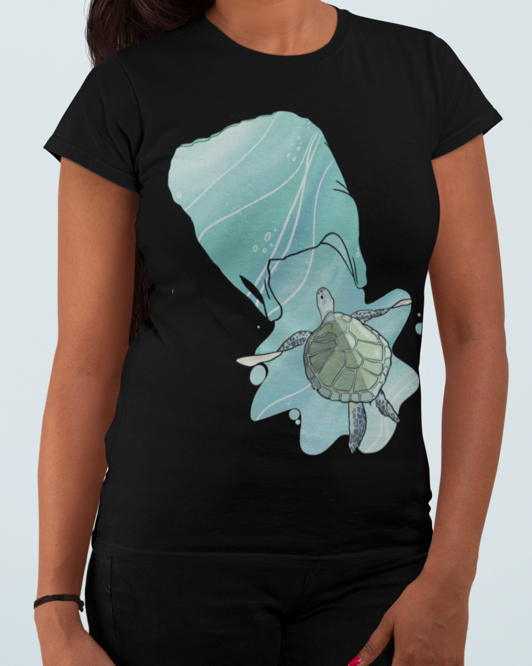 Nome do produto  Baby look No Plastic