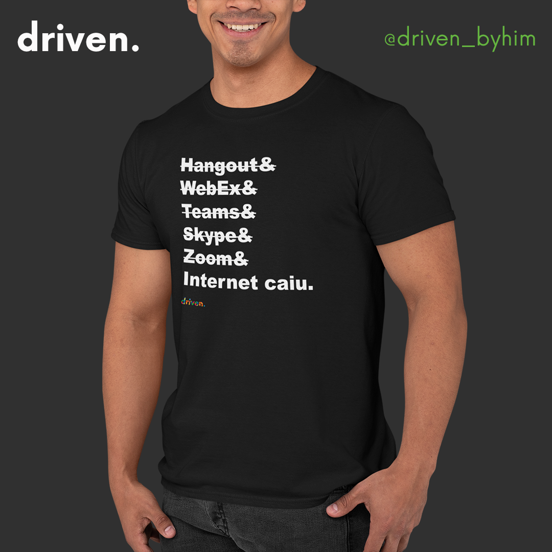 T-shirt Internet Caiu