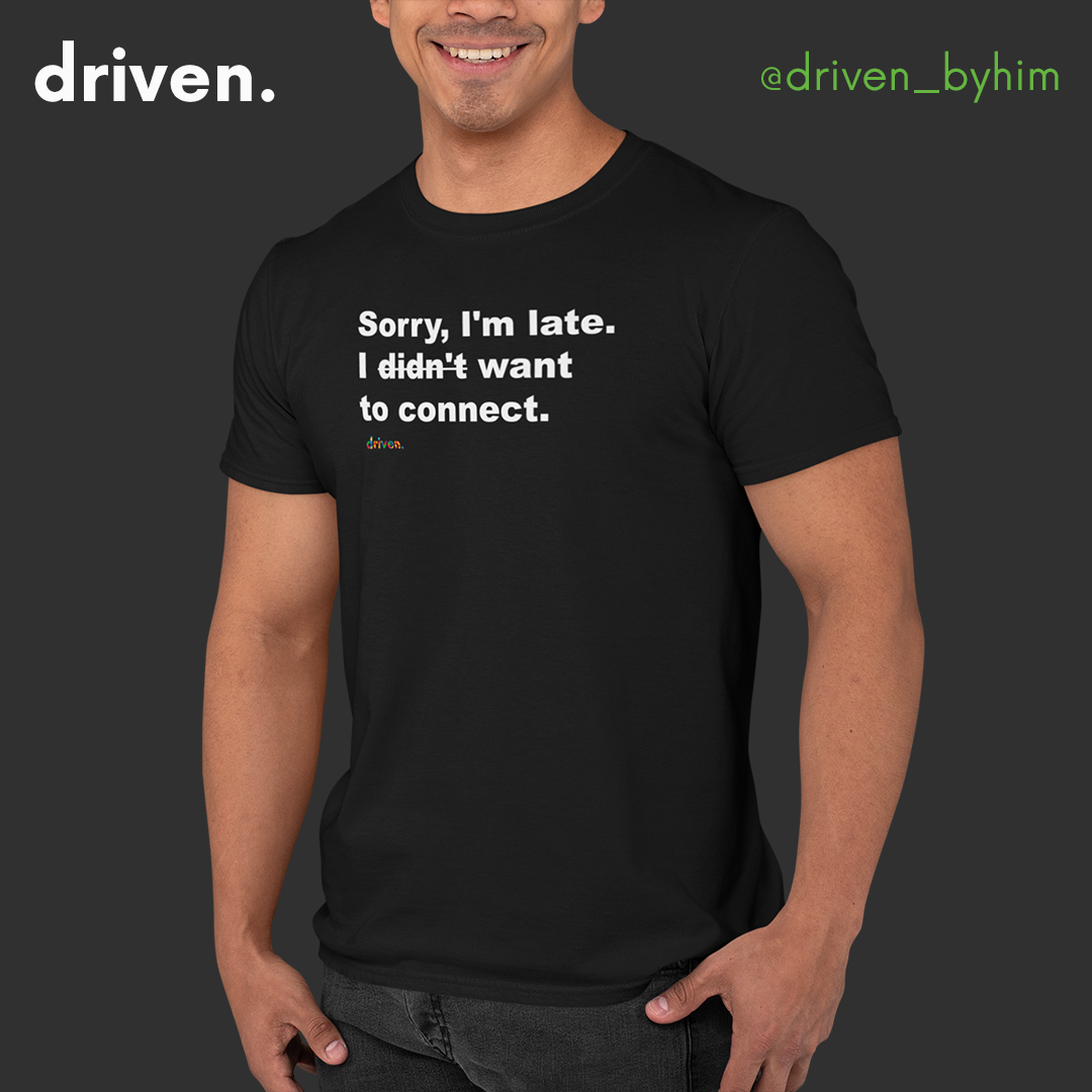 T-shirt Tô atrasado