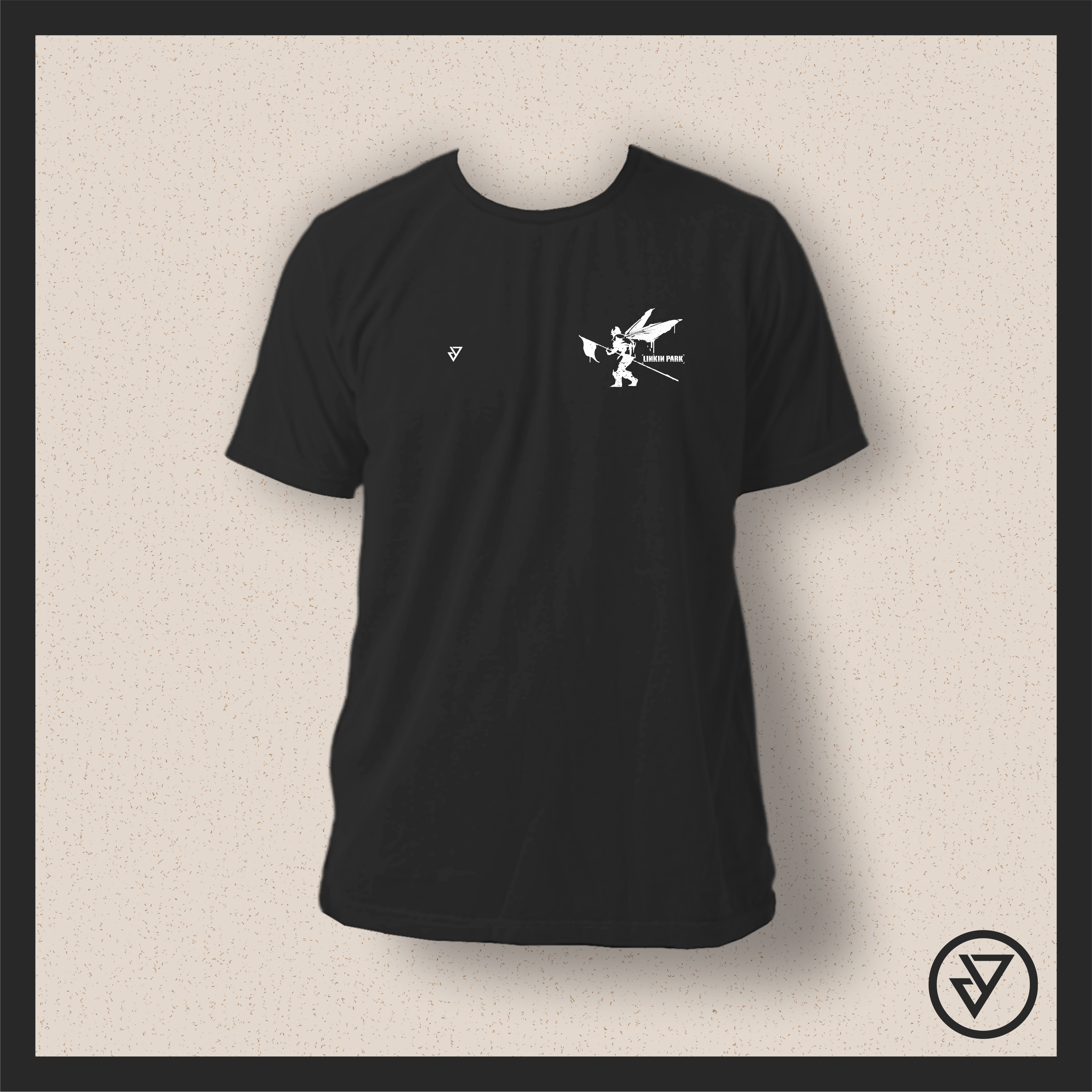 Camisa Linkin Park (Soldier) - Preta