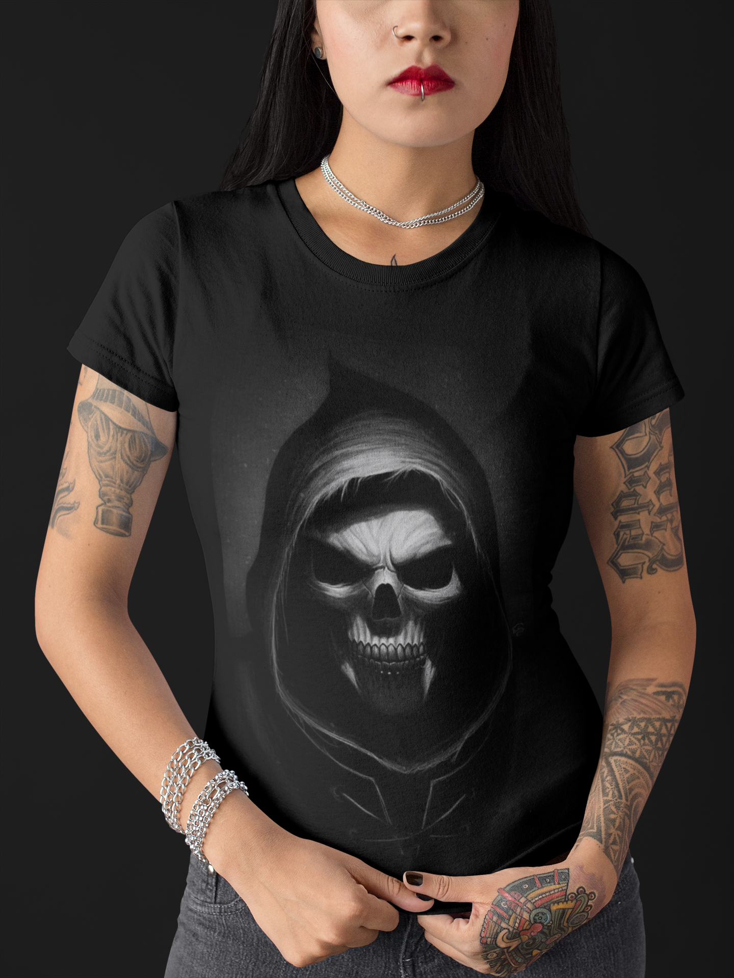 Baby Look Exú Caveira 