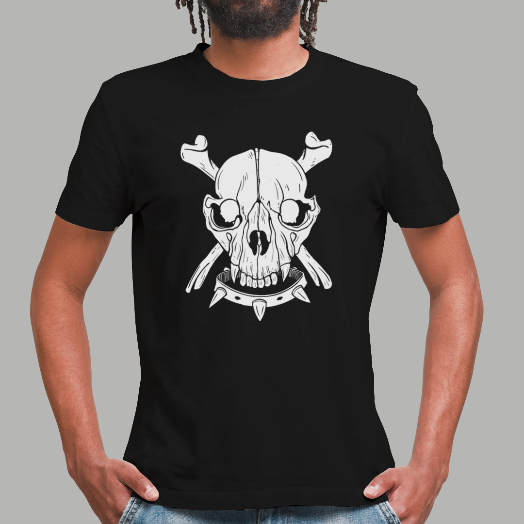 Camiseta Caveira Pit Bull