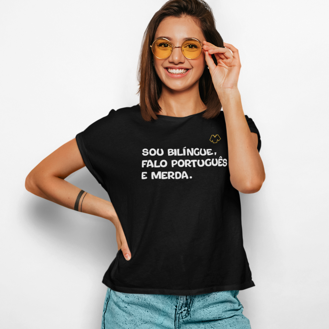 BABY LONG PRETA - BILÍNGUE