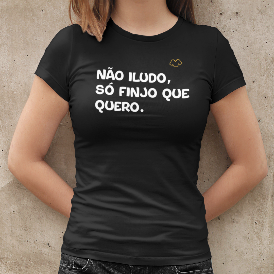 BABY LONG PRETA - NÃO ILUDO