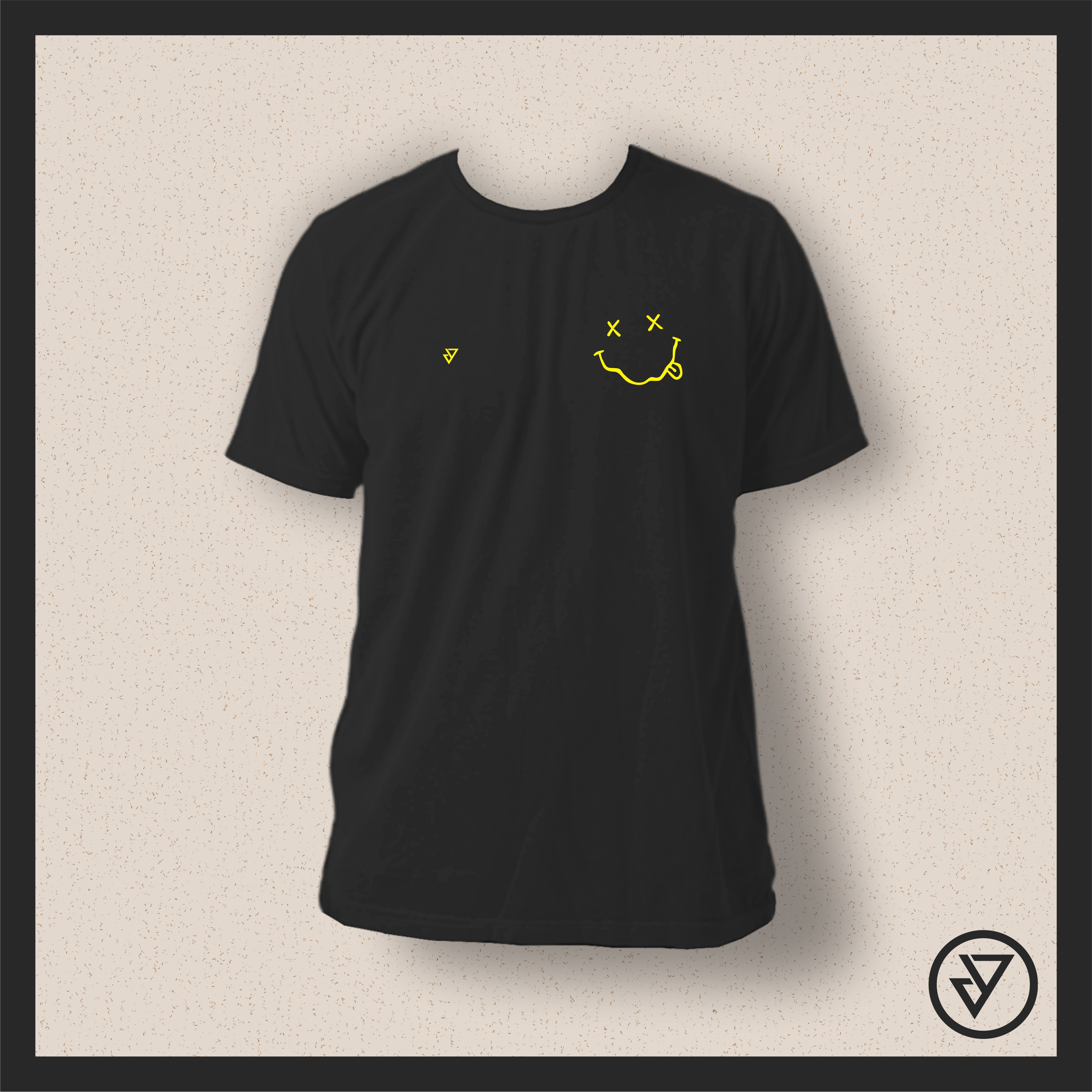 Nome do produto  Camisa Nirvana - Preta