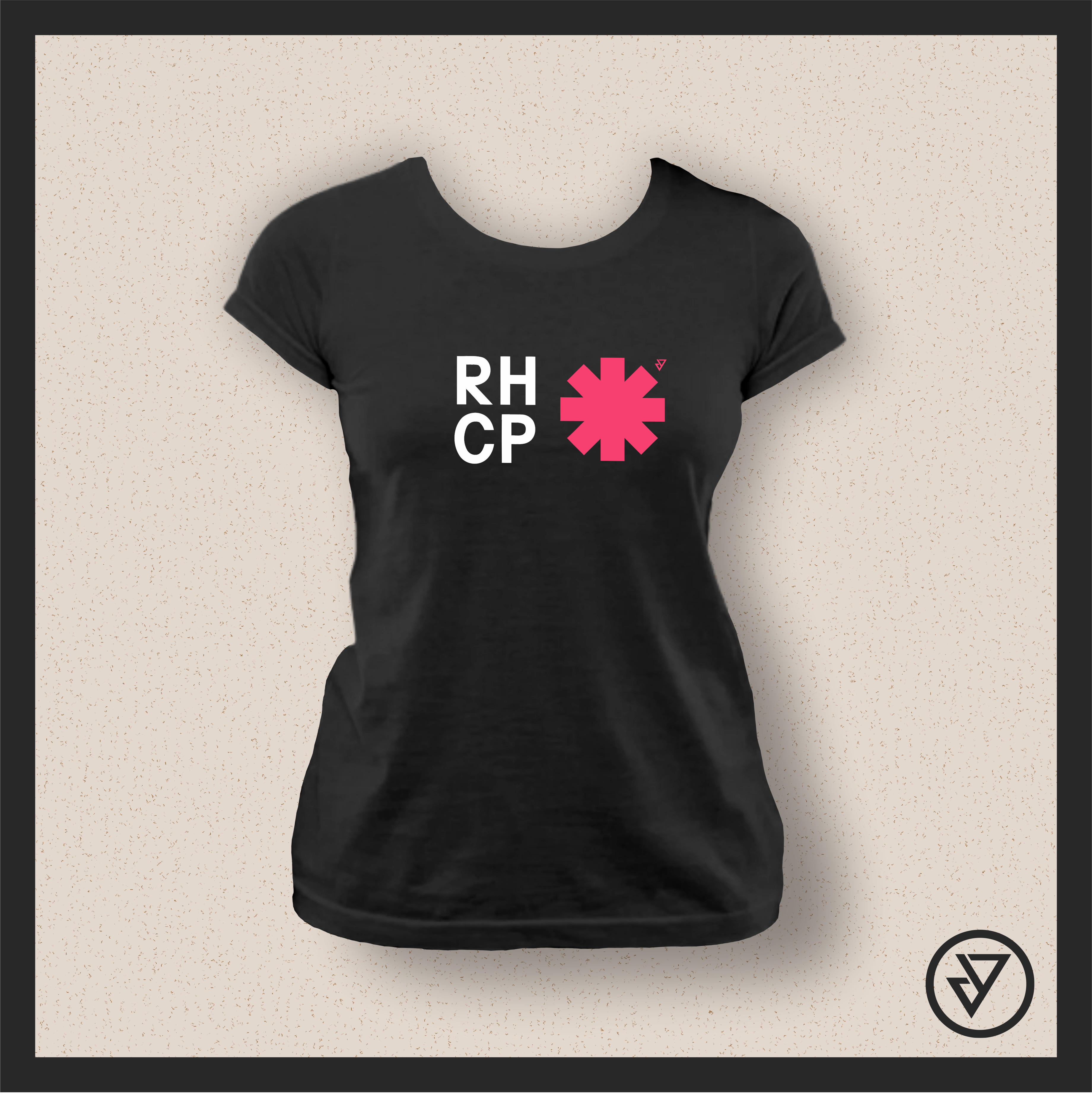 Nome do produto  Camisa Feminina Red Hot Chili Peppers - Preta