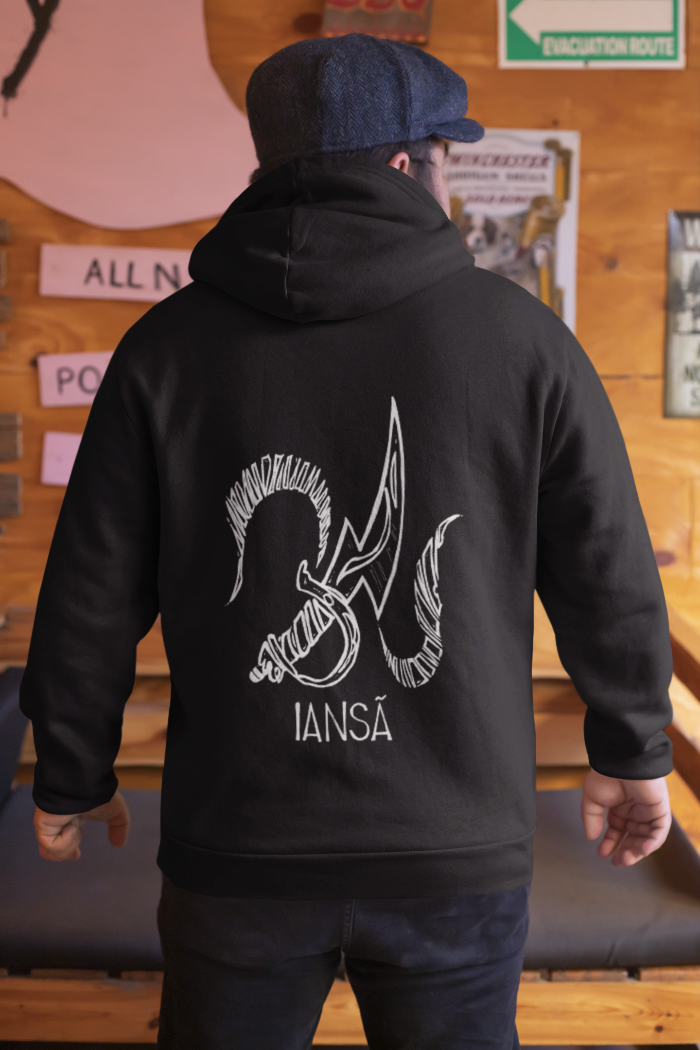 Moletom de Zíper Unisex Orixá Iansã