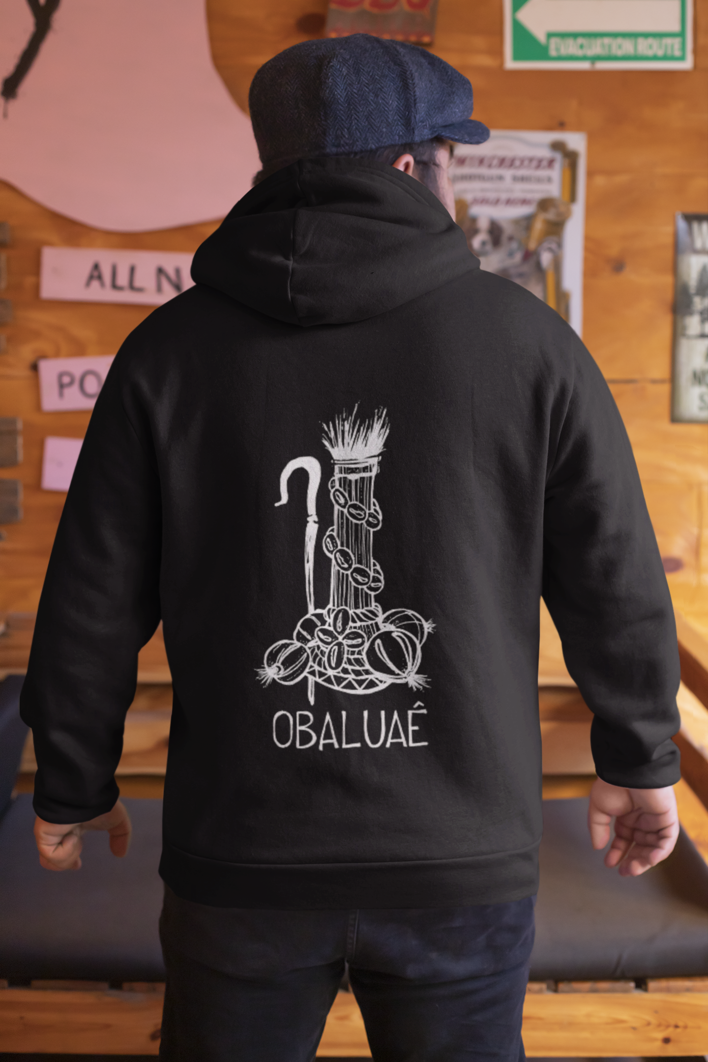 Moletom de Zíper Unisex Orixá Obaluaê