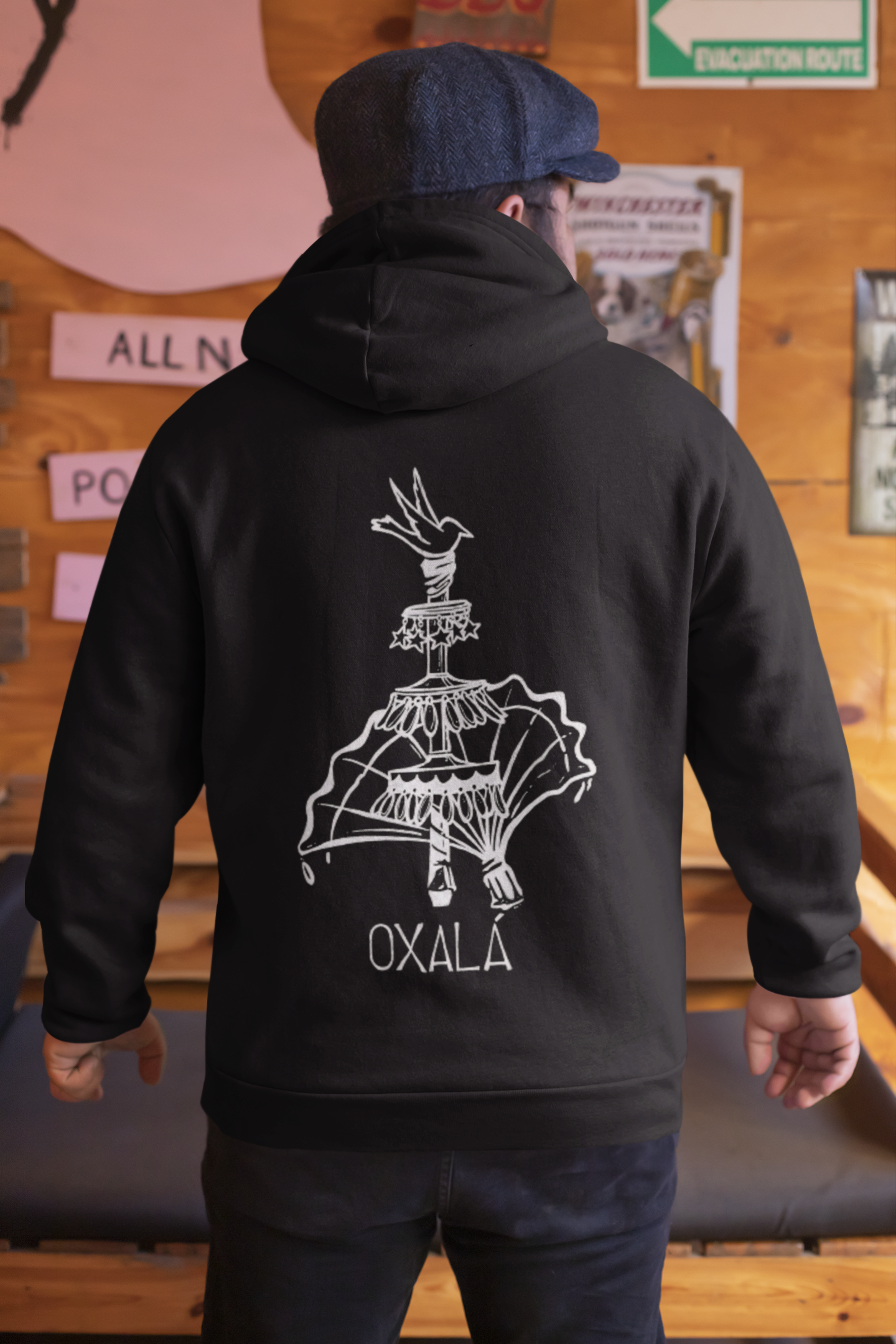 Moletom de Zíper Unisex Orixá Oxalá 